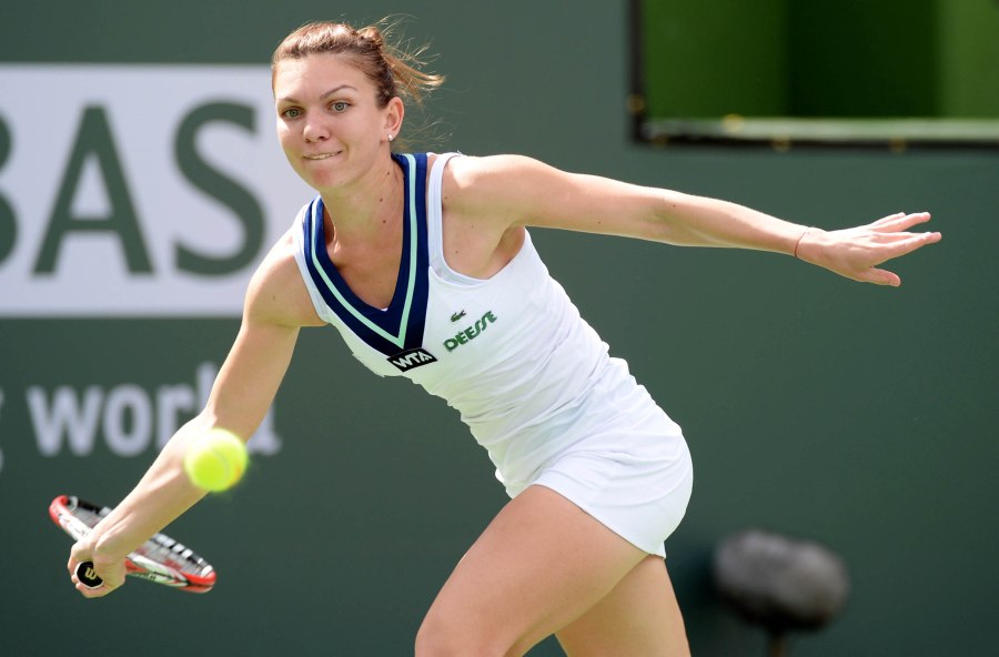 Tennis: BNP Paribas Open-Halep v Bouchard